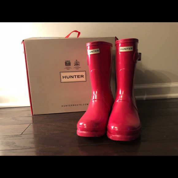 women's original short gloss rain boots